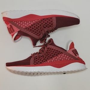 PUMA Tsugi Netfit EvoKNIT Dark Red Men's size 9 athletic shoes
